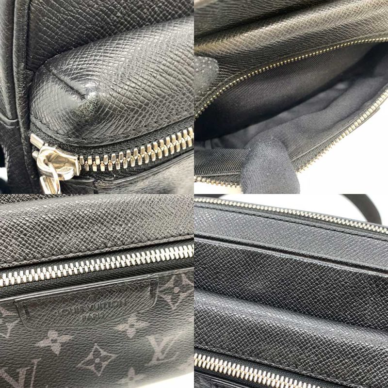 Louis Vuitton Outdoor Bum Bag Black PVC Leather - Barde - Image 3