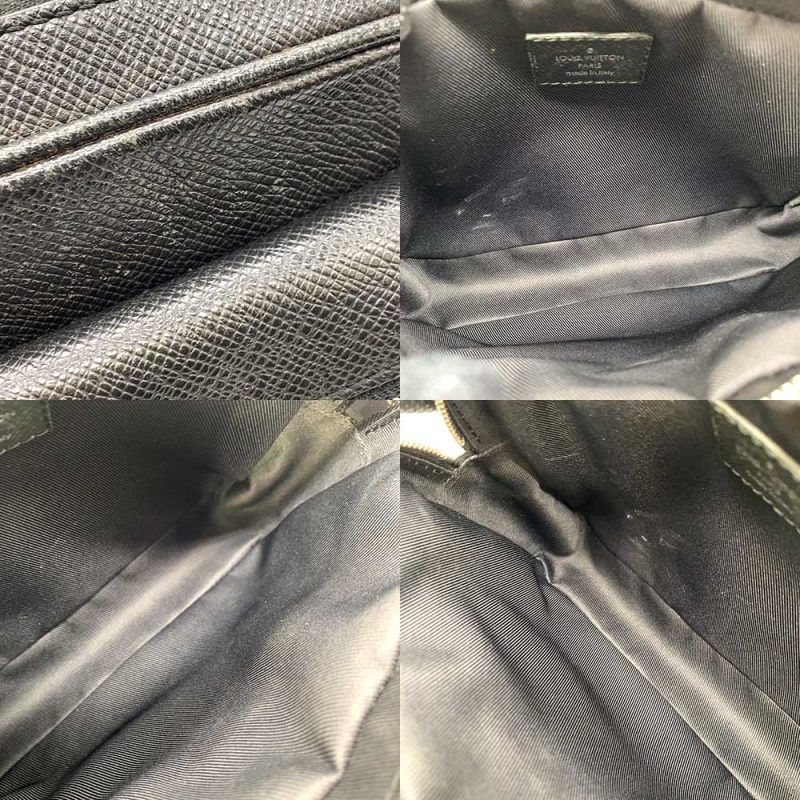 Louis Vuitton Outdoor Bum Bag Black PVC Leather - Barde - Image 4