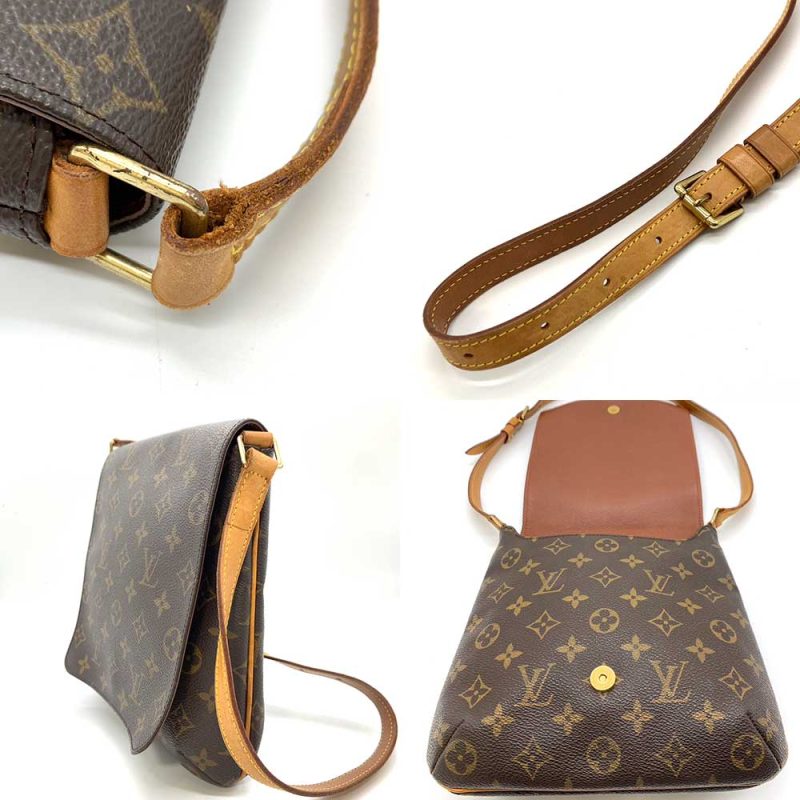 Louis Vuitton Musette Salsa Short Shoulder Bag Monogram PVC Leather - Barde - Image 3