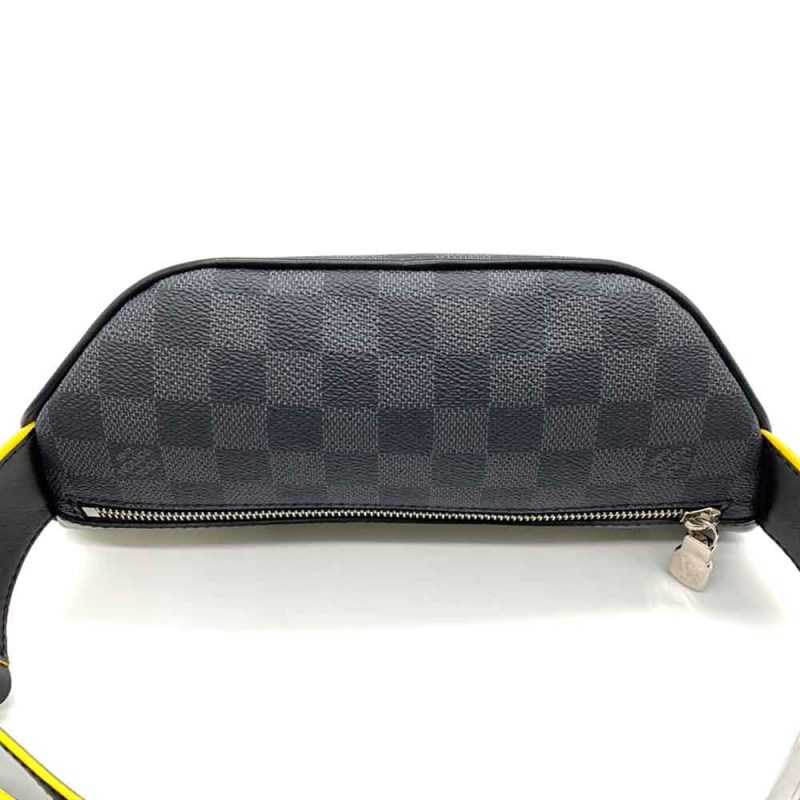 Louis Vuitton Damier Graphite Link Bum Bag N40276 - Barde - Image 4