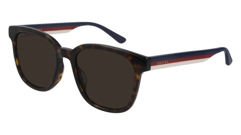 Gucci GG 0848SK 003 Rectangular / Square Sunglasses - Barde