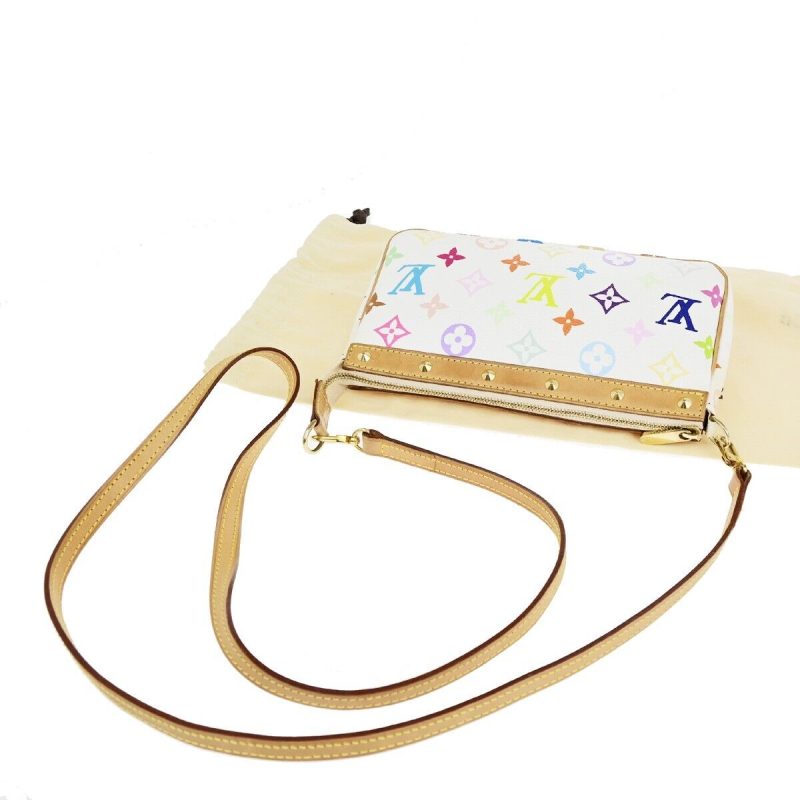 Louis Vuitton Pochette Accessoire  Canvas Clutch Bag - Barde - Image 5