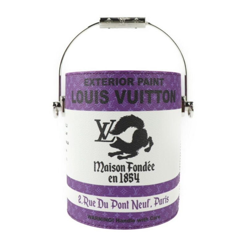 Louis Vuitton Paint Can  Leather Handbag - Barde