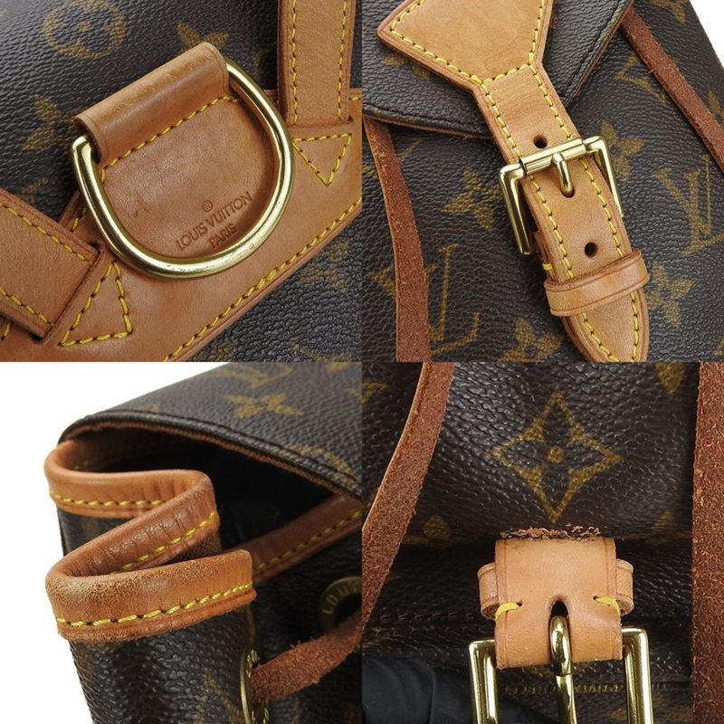 Louis Vuitton Montsouris  Canvas Backpack Bag - Barde - Image 4