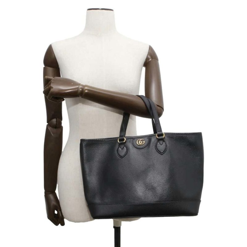Gucci  Leather Handbag Tote Bag (Pre-Owned) - Barde - Image 4