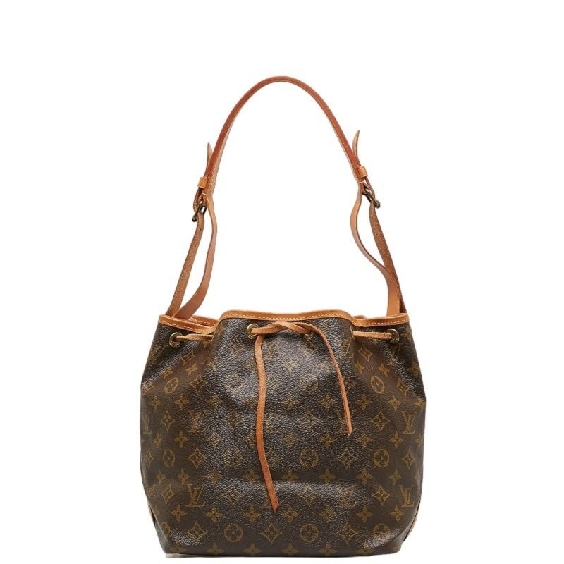 Louis Vuitton Petit Noé  Canvas Shoulder Bag - Barde