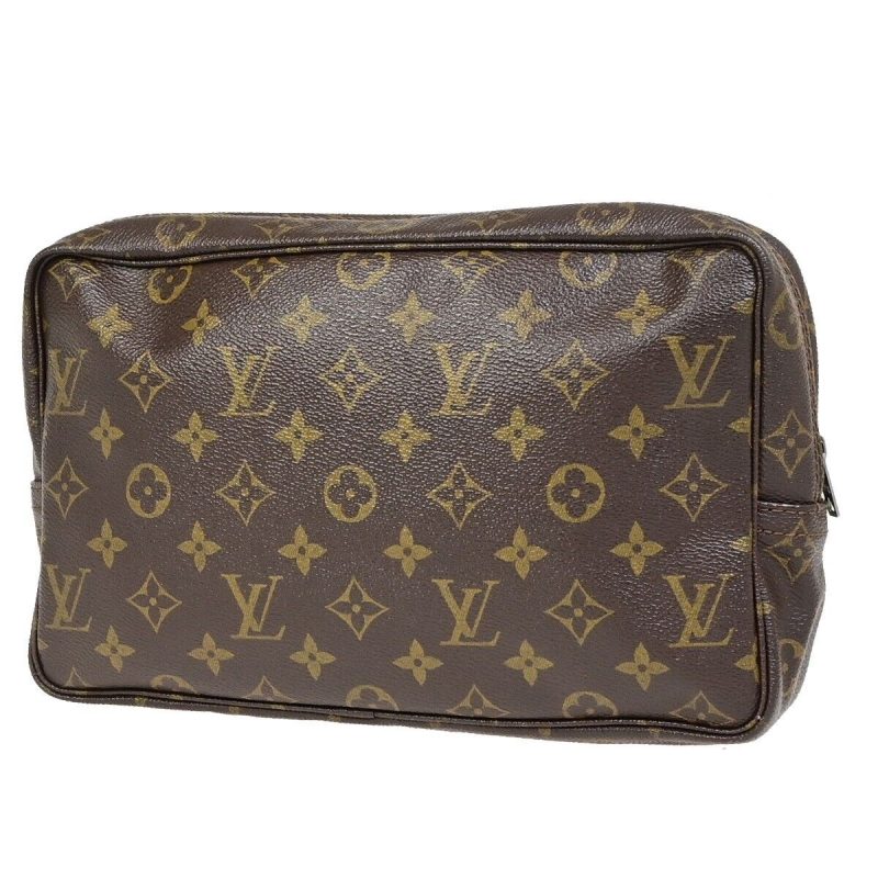 Louis Vuitton Trousse Toilette 28  Canvas Clutch Bag - Barde