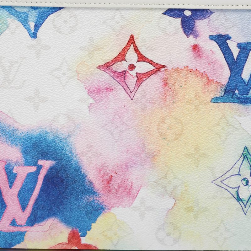 Louis Vuitton Multicolor Monogram Watercolor Pochette Voyage Mm - Barde - Image 4