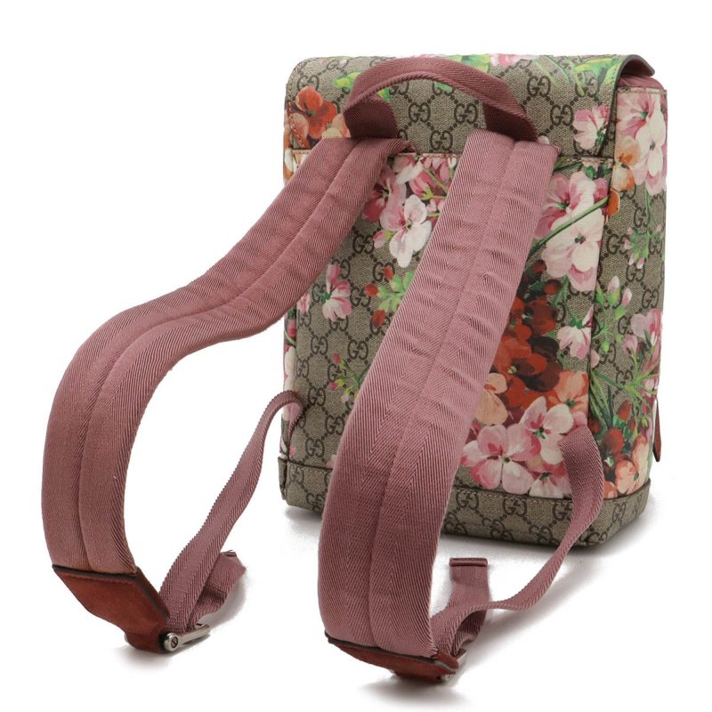 Gucci  pink Pvc Suede Backpack (Pre-Owned) - Barde - Image 3