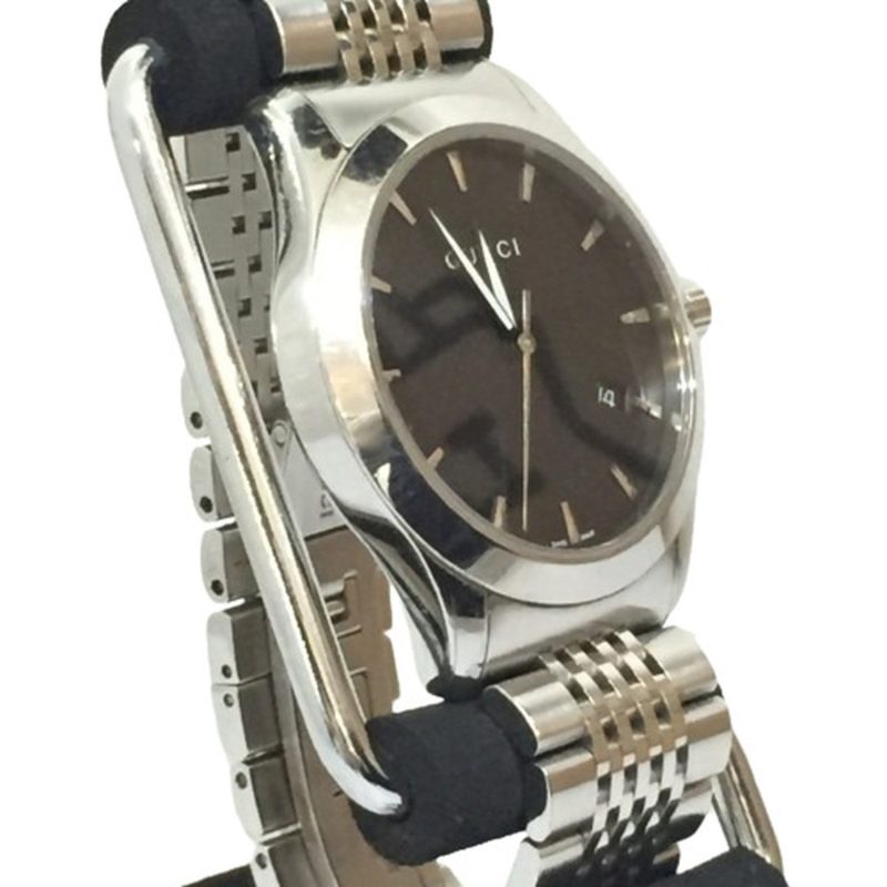 Gucci G-Timeless   Stainless Steel Wristwatch (Pre-Owned) - Barde - Image 4