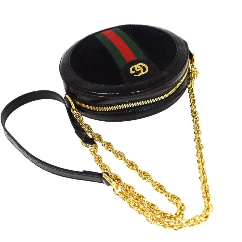 Gucci Ophidia  Leather Shoulder Bag () - Barde - Image 4