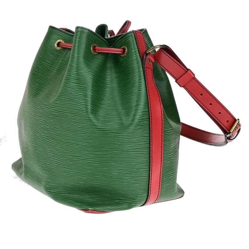 Louis Vuitton Petit Noé  Leather Shoulder Bag - Barde - Image 4