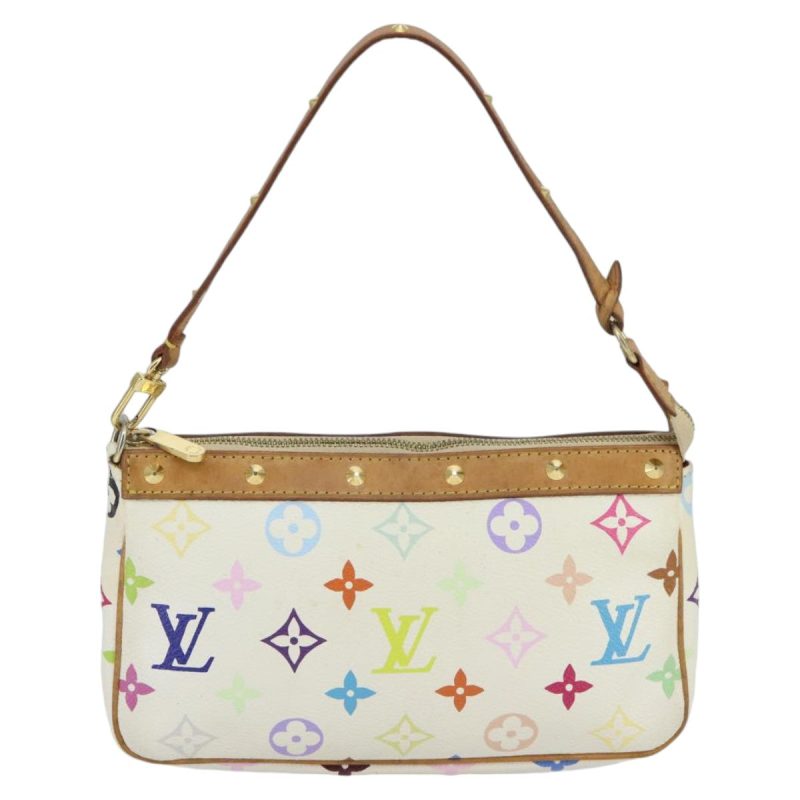 Louis Vuitton Pochette Accessoire  Canvas Clutch Bag - Barde - Image 2