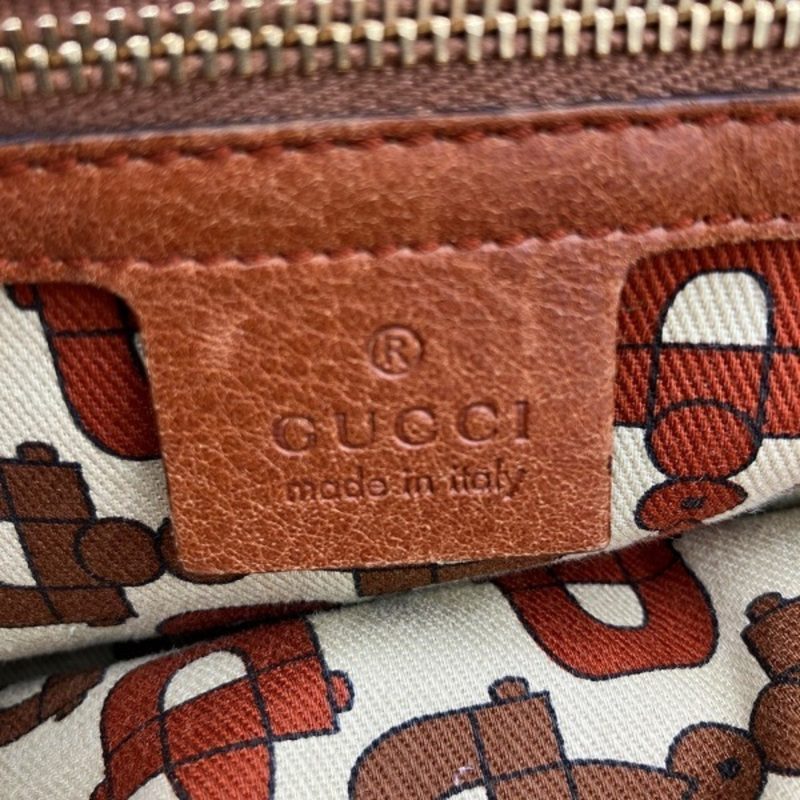 Gucci  Leather Handbag (Pre-Owned) - Barde - Image 5