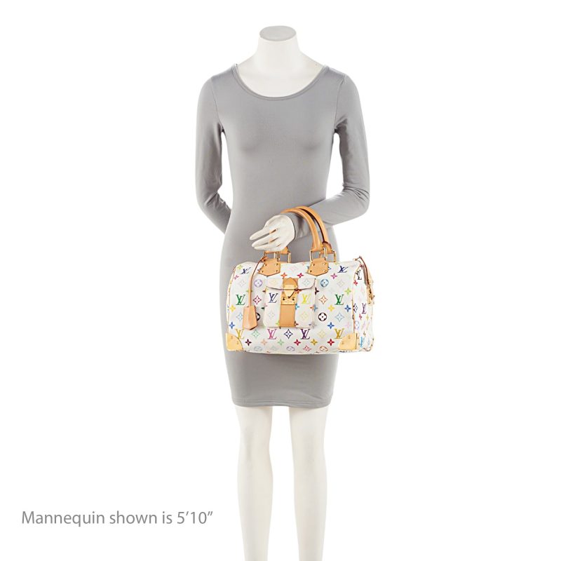 Louis Vuitton Monogram Multicolore Speedy 30 Satchel - Barde - Image 5