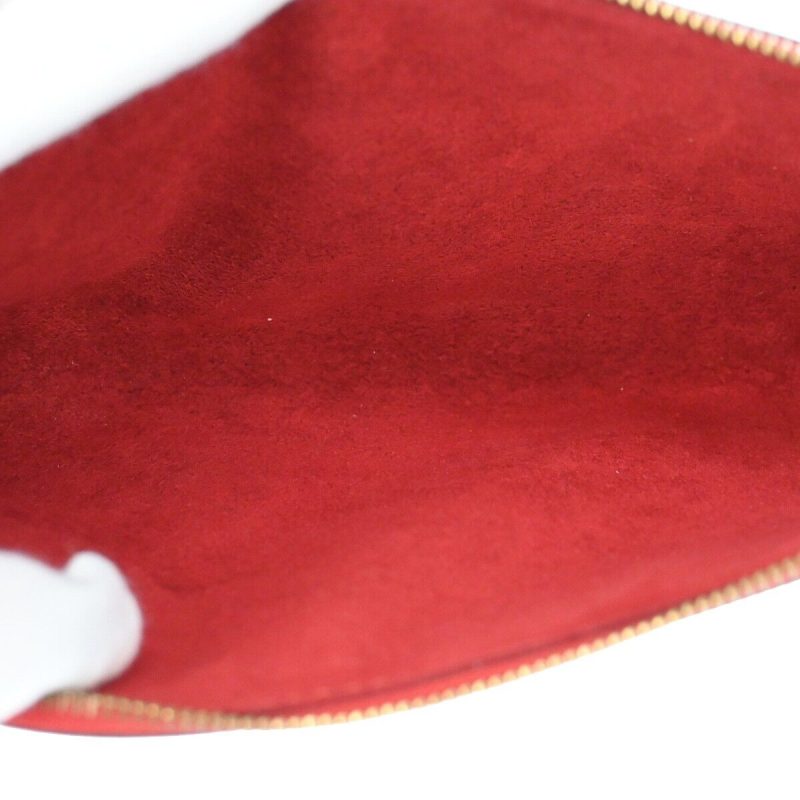 Louis Vuitton Pochette Accessoires  Leather Clutch Bag - Barde - Image 5