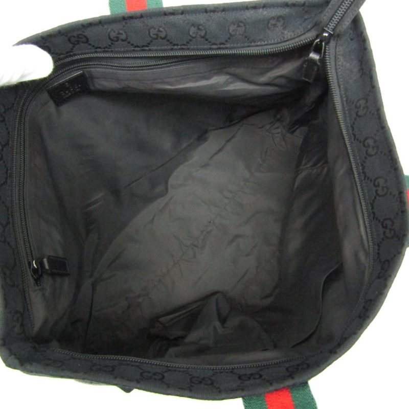 Gucci Gg Canvas  Leather Canvas Tote Bag (Pre-Owned) - Barde - Image 3