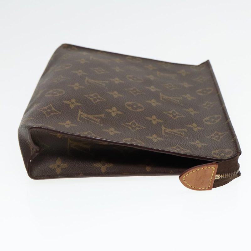 Louis Vuitton Poche Toilette  Canvas Clutch Bag - Barde - Image 3