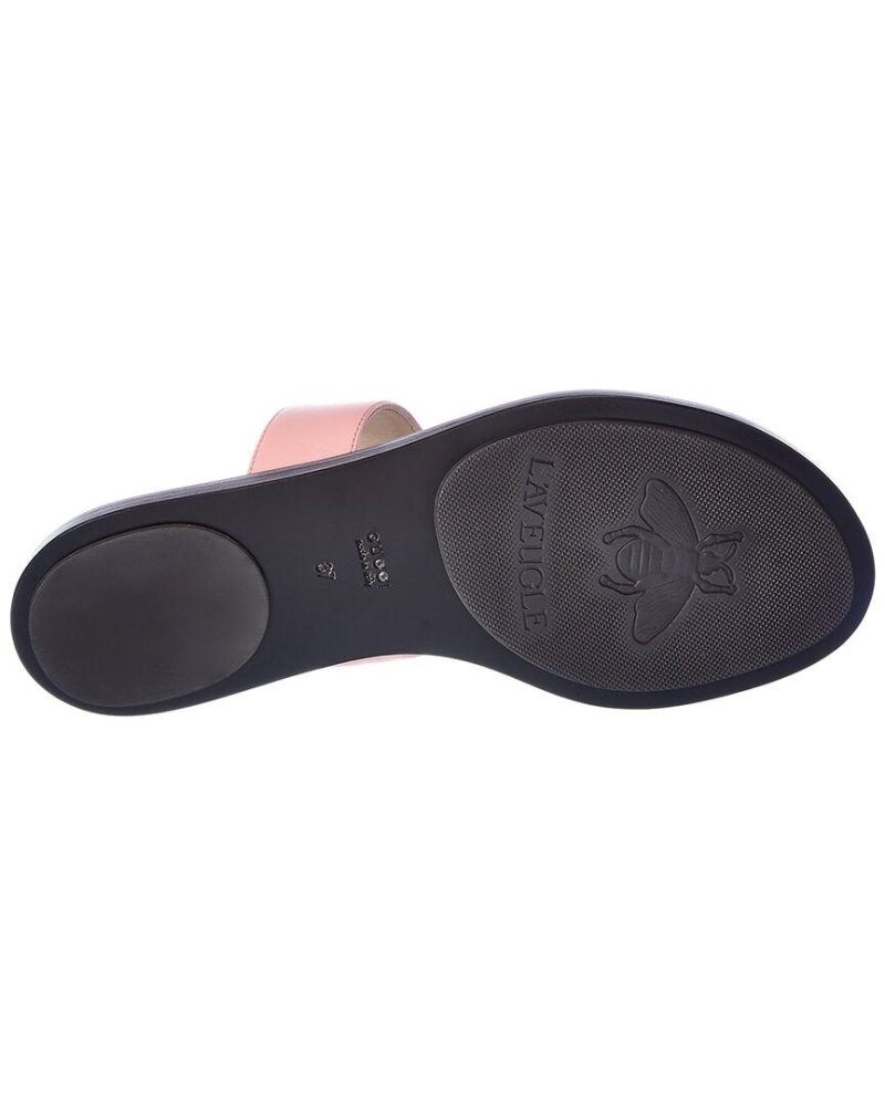 Gucci Marmont Leather Sandal - Barde - Image 4