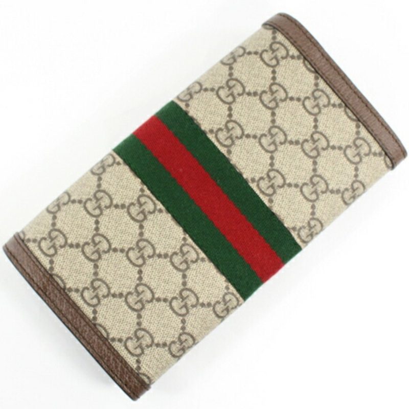 Gucci  Gg Supreme Leather Long Wallet (Bi-Fold) (Pre-Owned) - Barde - Image 2