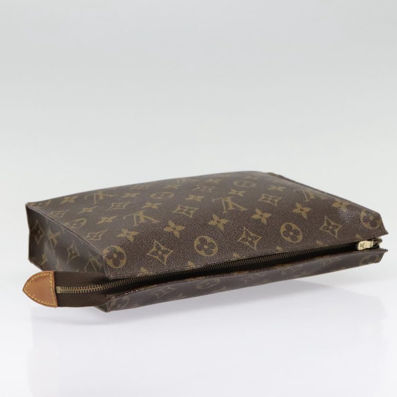 Louis Vuitton Poche Toilette  Canvas Clutch Bag - Barde - Image 5