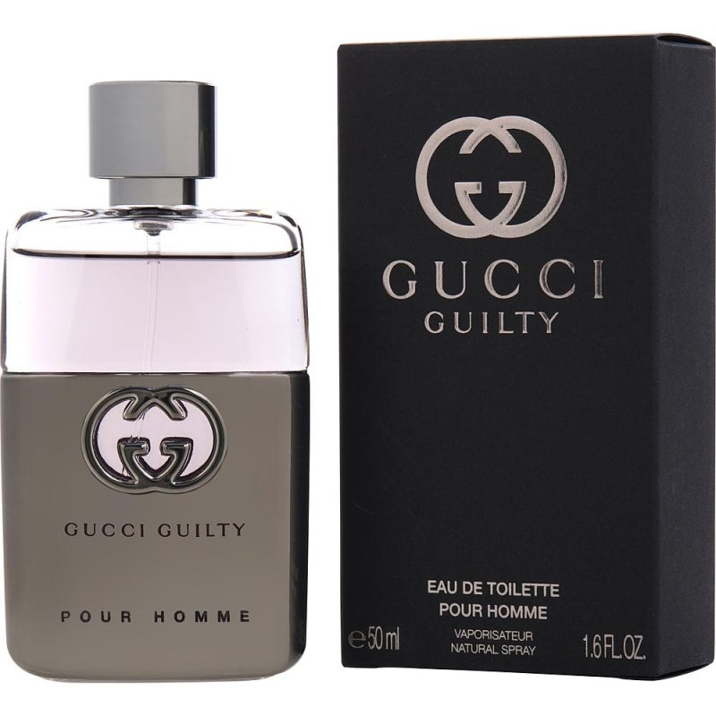 Gucci Guilty Pour Homme By Gucci Edt Spray 1.6 Oz (New Packaging) Men - Barde