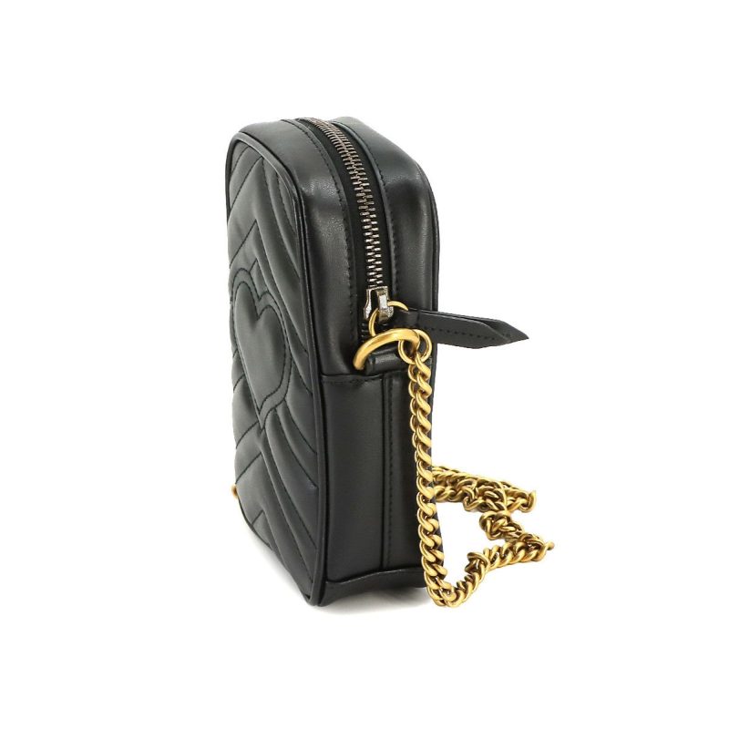 Gucci Gg Marmont  Leather Shoulder Bag () - Barde - Image 4
