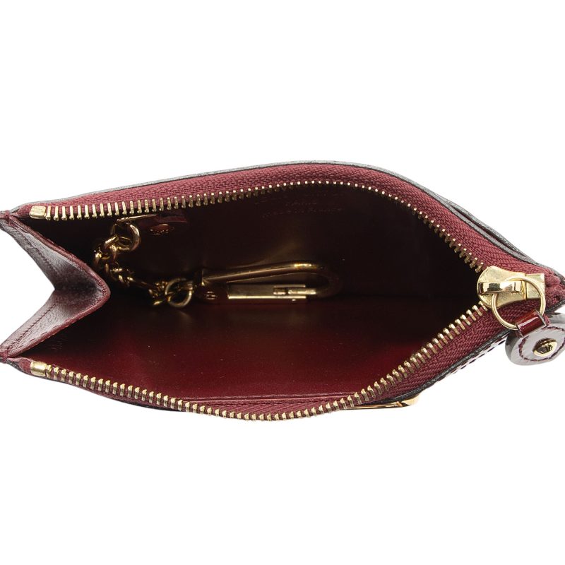 Louis Vuitton Monogram Vernis Key Pouch - Barde - Image 5