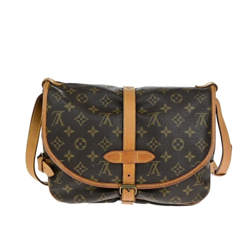 Louis Vuitton Saumur 30  Canvas Shoulder Bag - Barde - Image 2