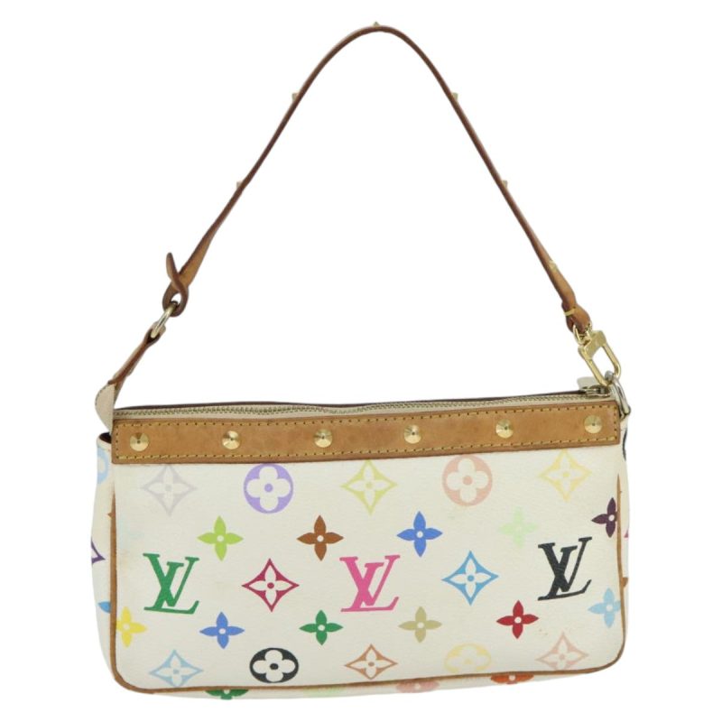 Louis Vuitton Pochette Accessoire  Canvas Clutch Bag - Barde - Image 3