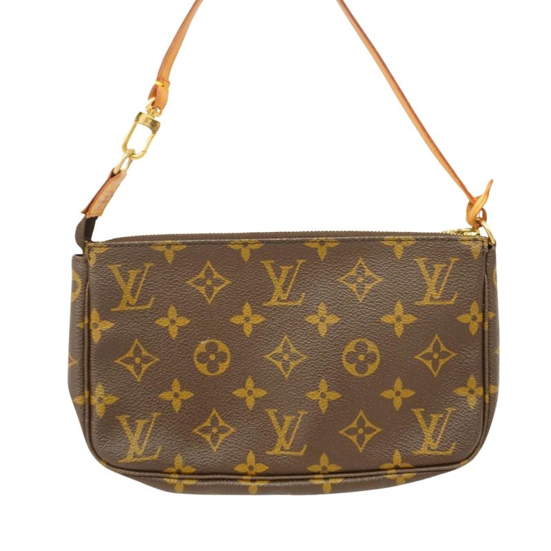 Louis Vuitton Pochette Accessoire  Canvas Clutch Bag - Barde