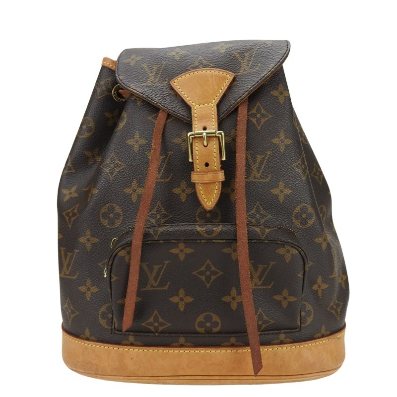 Louis Vuitton Montsouris  Canvas Backpack Bag - Barde