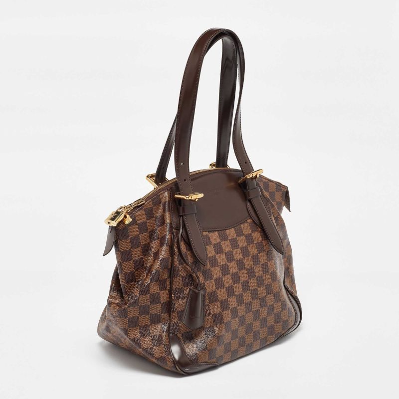 Louis Vuitton Damier Ebene Canvas Verona Mm Bag - Barde - Image 2