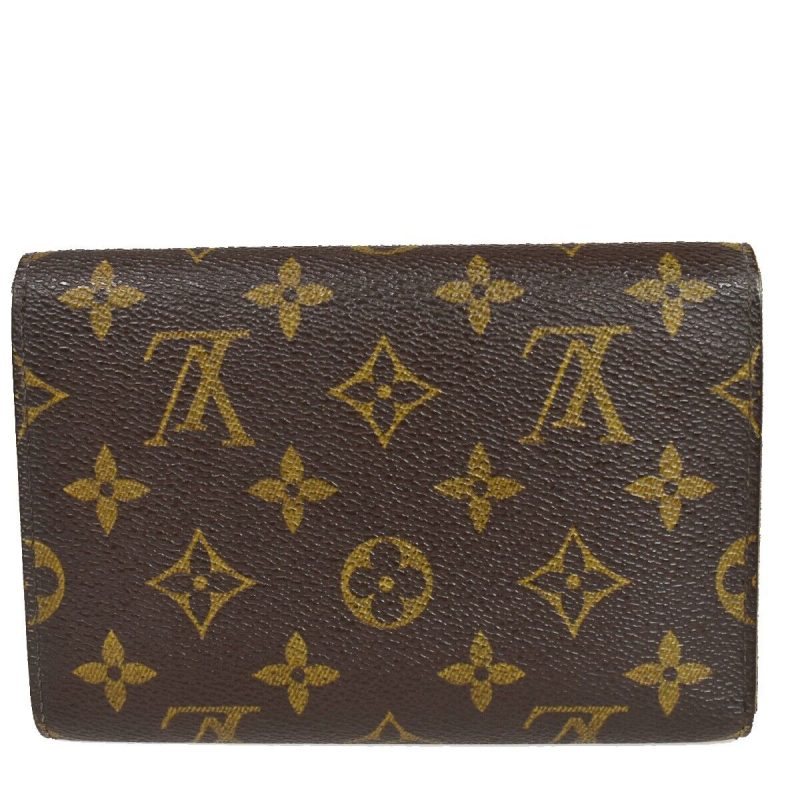 Louis Vuitton Porte Tresor Etui Papier  Canvas Wallet - Barde - Image 2