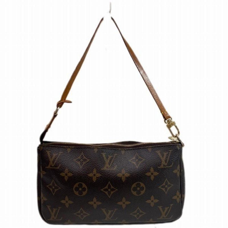 Louis Vuitton Pochette Accessoire  Canvas Clutch Bag - Barde - Image 2