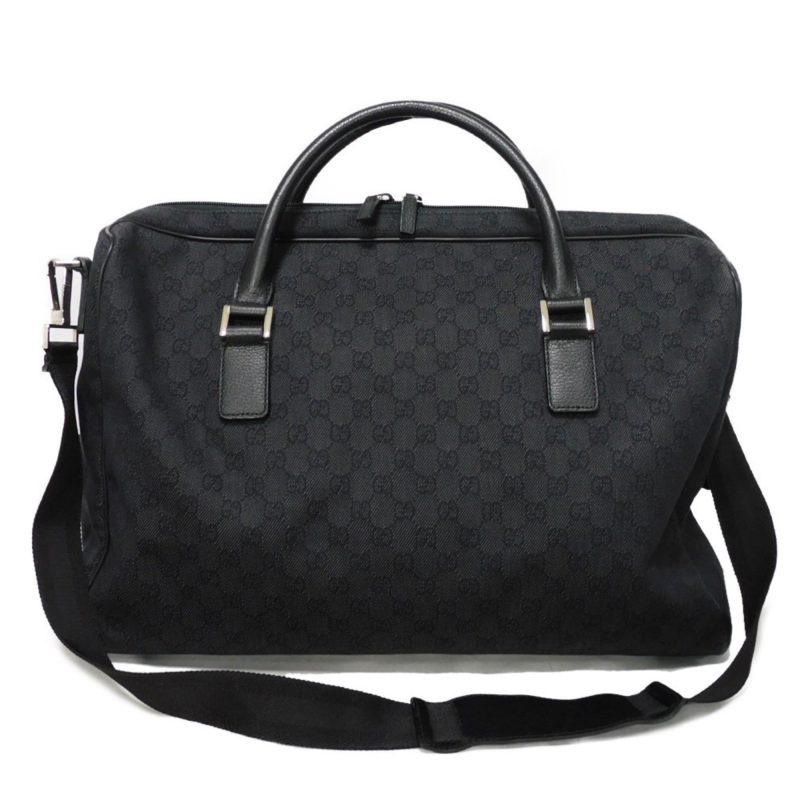 Gucci  Canvas Boston Bag Handbag Shoulder Bag (Pre-Owned) - Barde