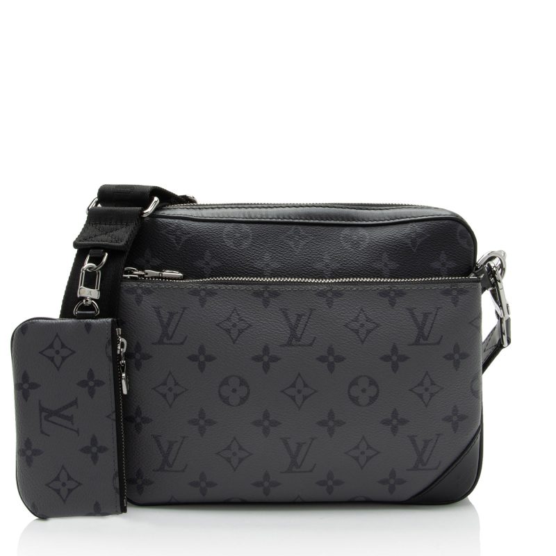 Louis Vuitton Reverse Monogram Eclipse Trio Messenger - Barde