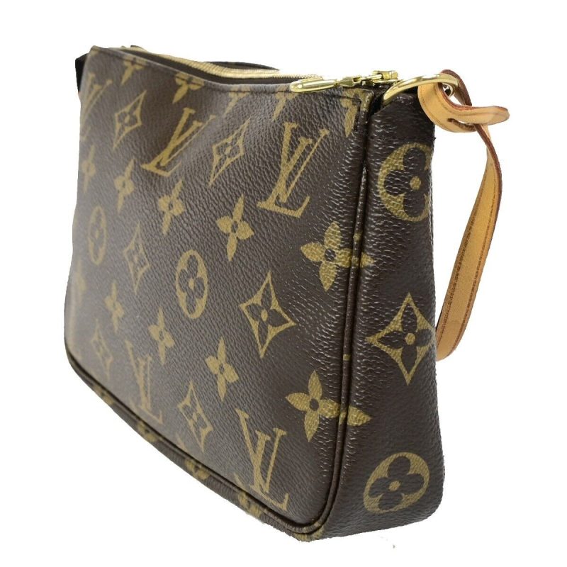 Louis Vuitton Pochette Accessoires  Canvas Clutch Bag - Barde - Image 3