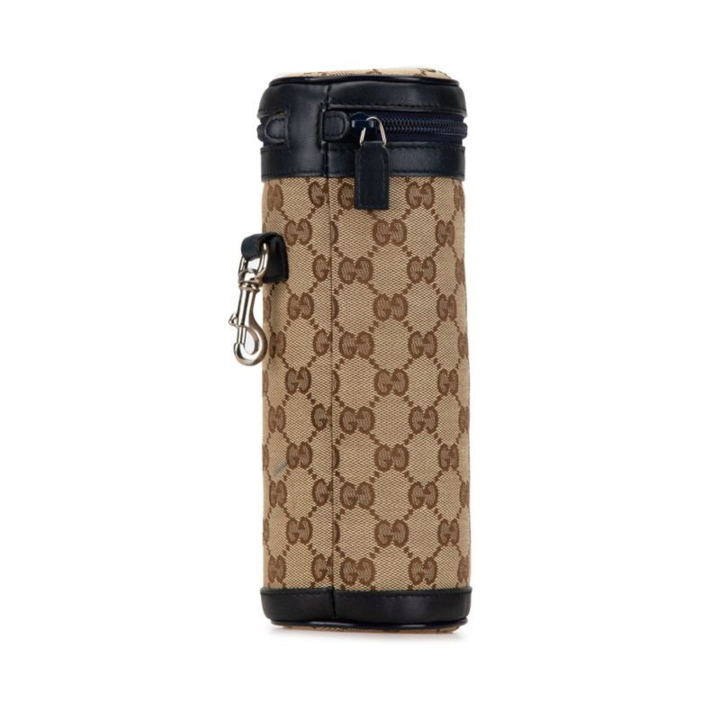 Gucci Gg Canvas  Navy Gg Canvas Pouch (Pre-Owned) - Barde - Image 2