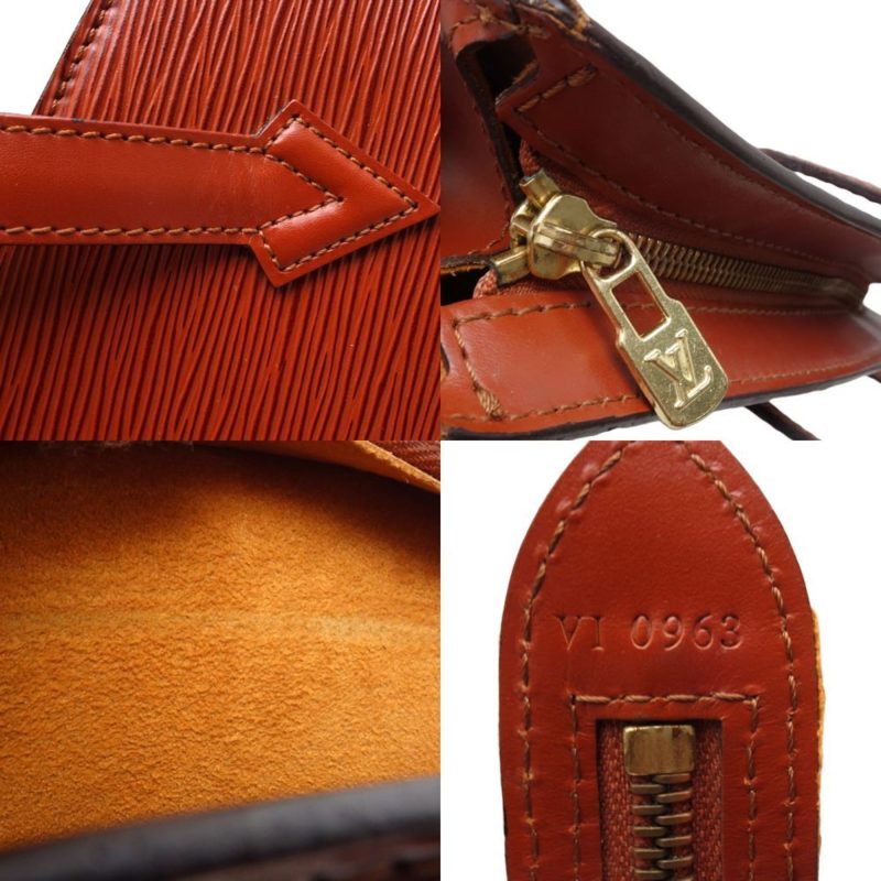 Louis Vuitton Saint Jacques  Leather Handbag - Barde - Image 6