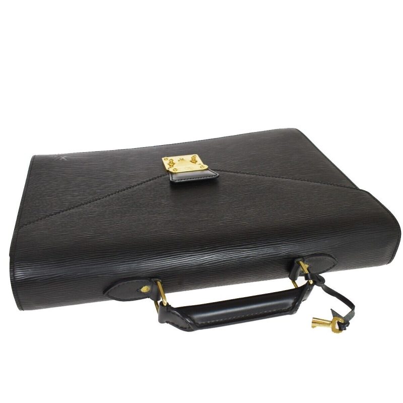 Louis Vuitton Serviette Conseiller  Leather Backpack Bag - Barde - Image 4