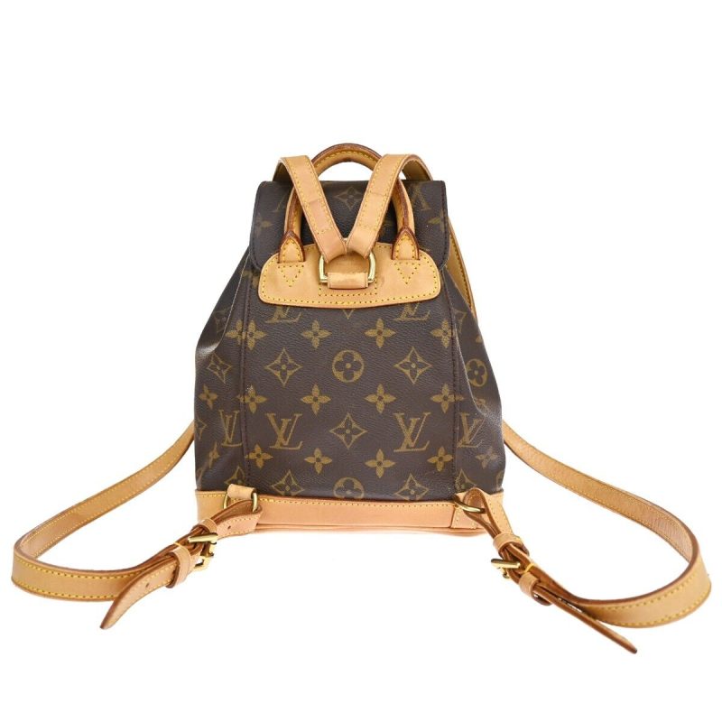Louis Vuitton Montsouris  Canvas Backpack Bag - Barde - Image 2