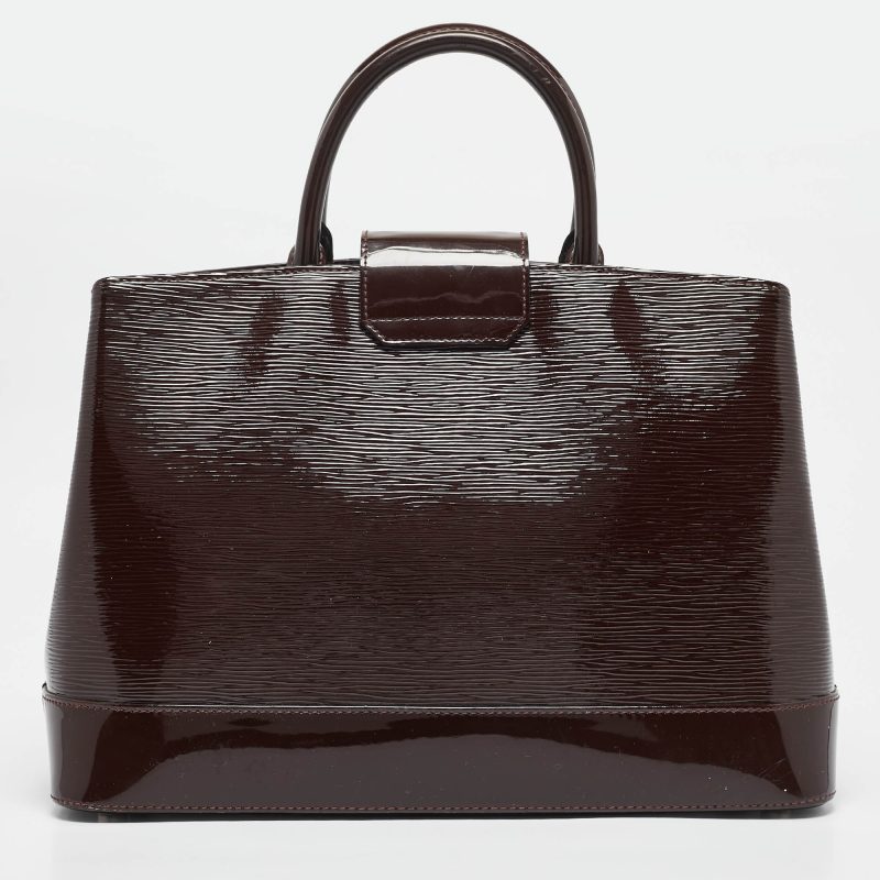 Louis Vuitton Prune Electric Epi Leather Mirabeau Gm Bag - Barde - Image 3
