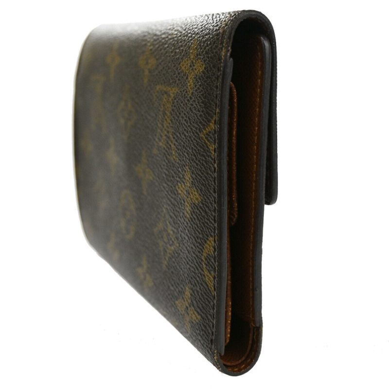 Louis Vuitton Porte Tresor Etui Papier  Canvas Wallet - Barde - Image 3