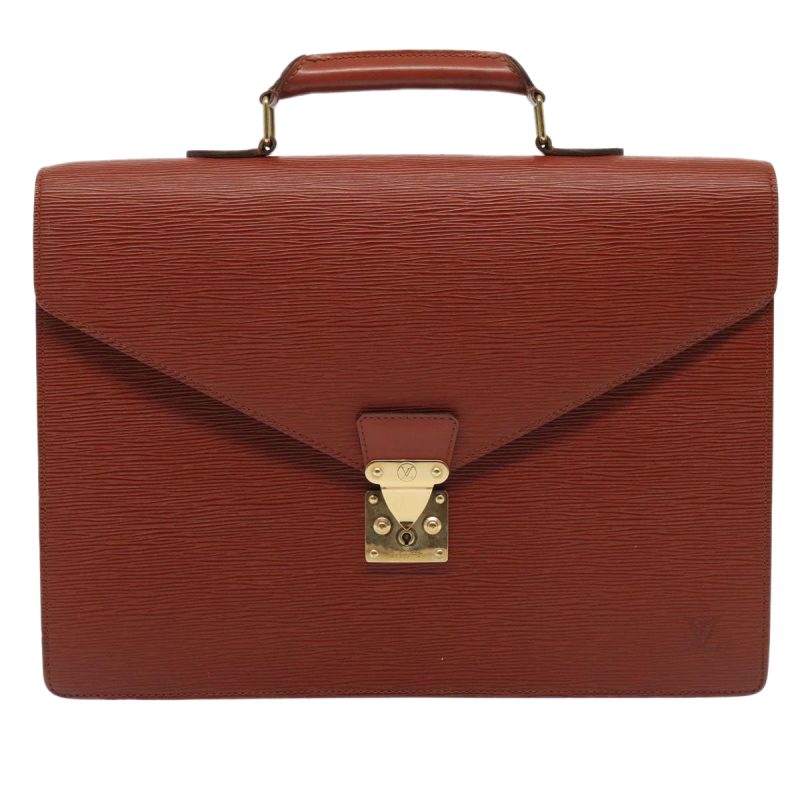 Louis Vuitton Serviette Ambassadeur  Leather Briefcase Bag - Barde
