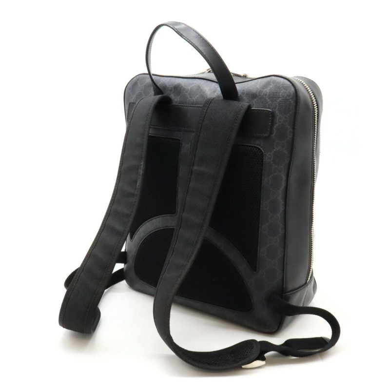 Gucci   Navy  Color Pvc Leather Backpack (Pre-Owned) - Barde - Image 3
