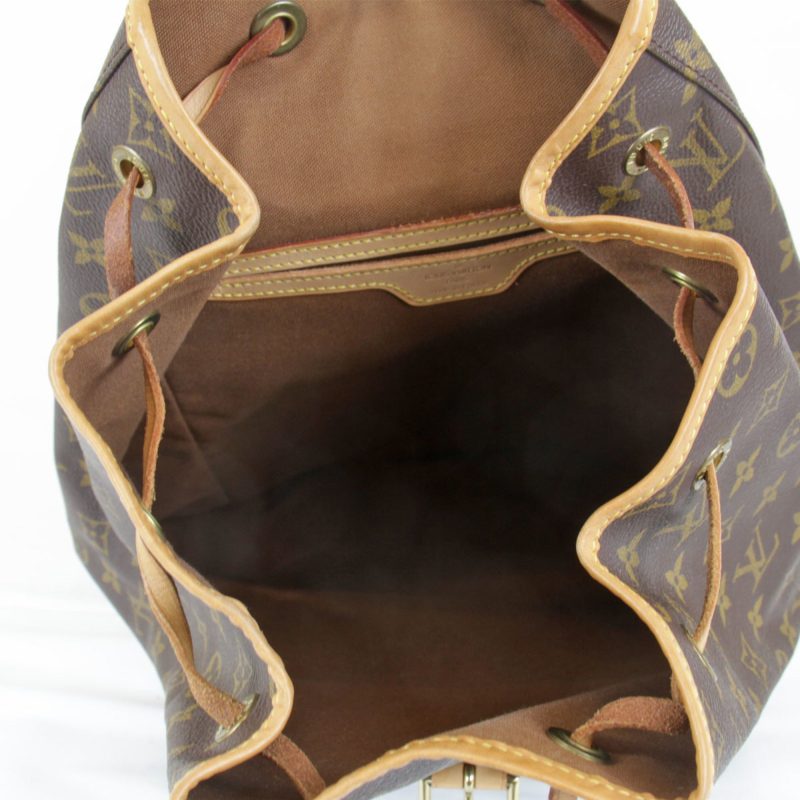 Louis Vuitton Montsouris  Canvas Backpack Bag - Barde - Image 5