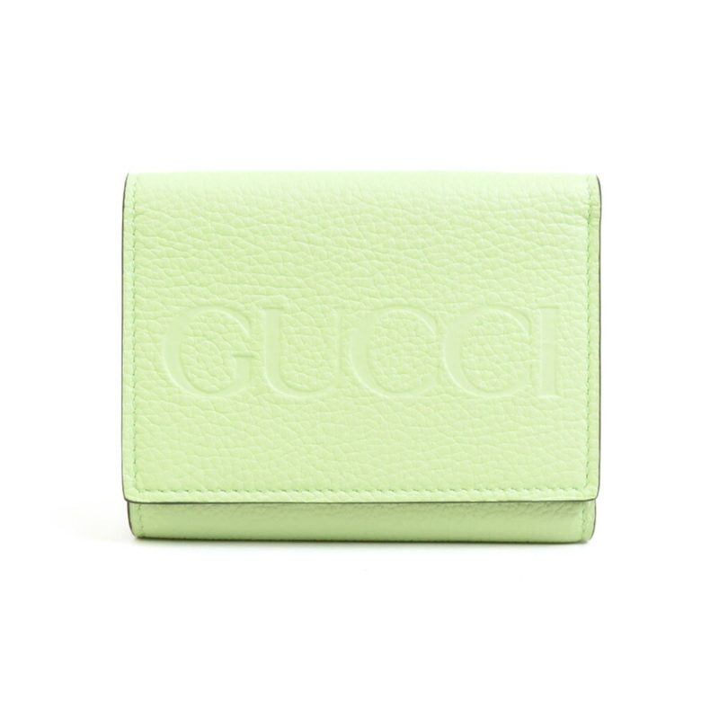 Gucci Leather Wallet (Tri-Fold) (Pre-Owned) - Barde