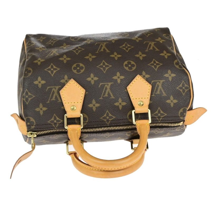 Louis Vuitton Speedy 25  Canvas Handbag - Barde - Image 5