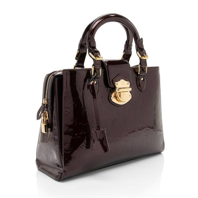 Louis Vuitton Monogram Vernis Melrose Avenue Satchel - Barde - Image 2